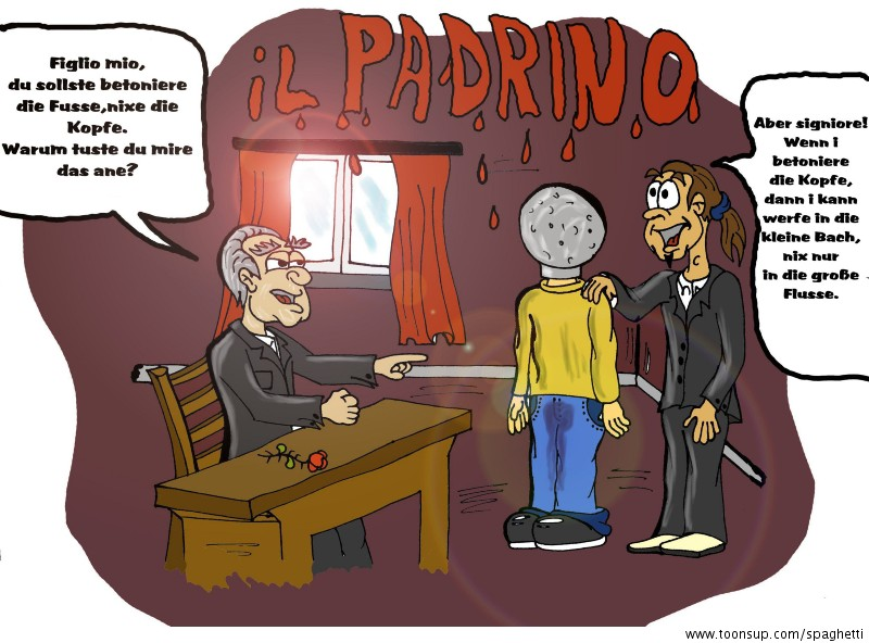 Cartoon: Der Pate 1