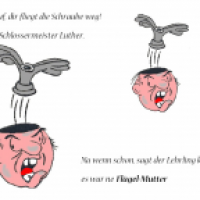 fliegende Mama