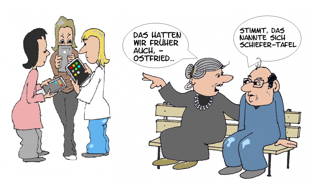 Cartoon: Smart-Tafel 1