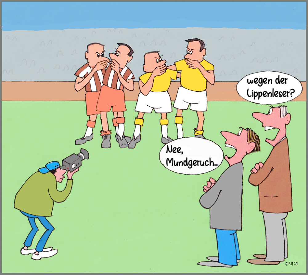 Cartoon: Fußball mit Ecken und Kan(r)ten 9
