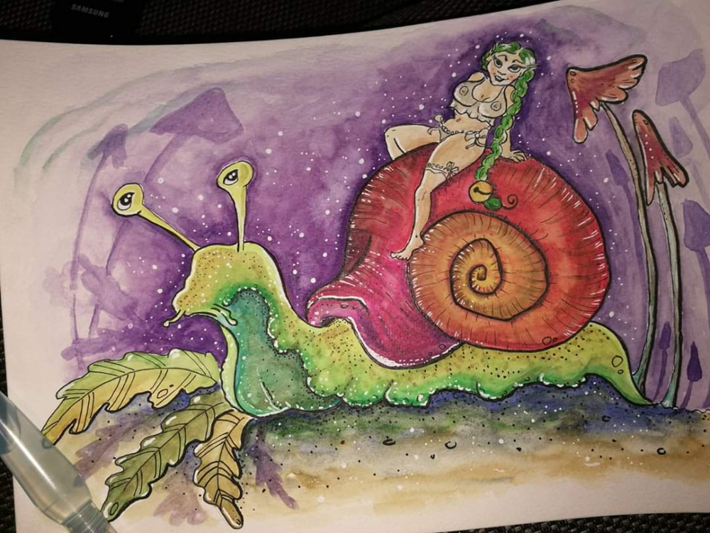 Illustration: Ride the Snail 1