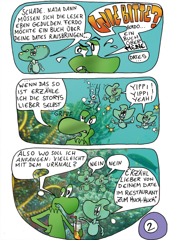 Comic: Pom's Dates: Im Restaurant 'Zum Kuck-Kuck' 3