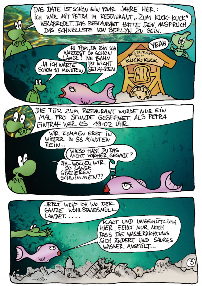 Comic: Pom's Dates: Im Restaurant 'Zum Kuck-Kuck' 4