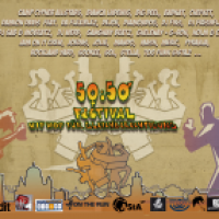 50:50-Festival Flyer