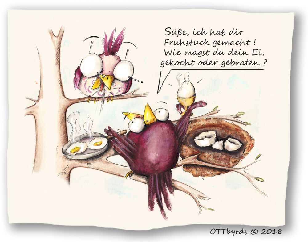 Cartoon: Wenn Männer überraschen wollen... 1