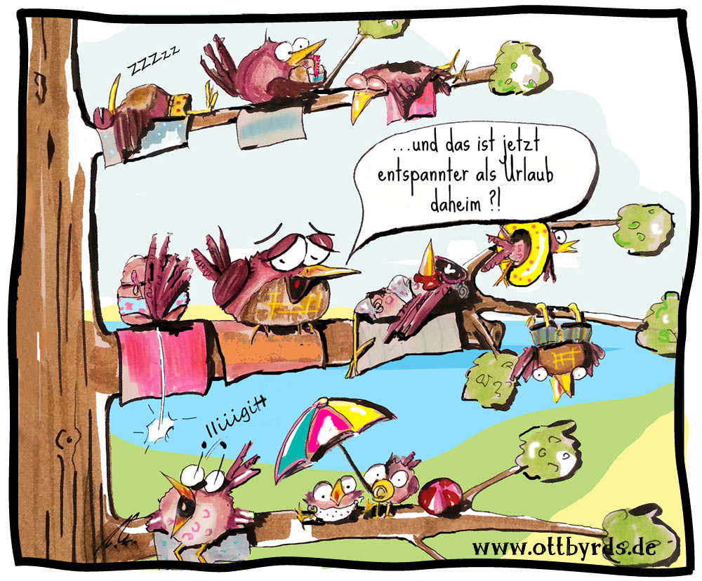 Cartoon: Urlaub 1