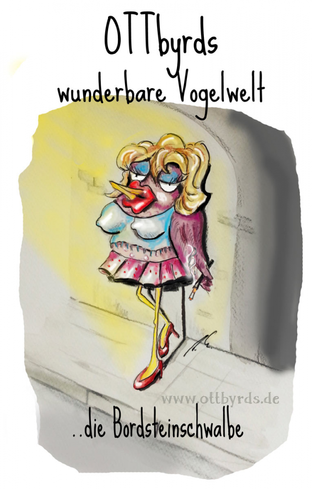 Cartoon: Bordsteinschwalbe 1