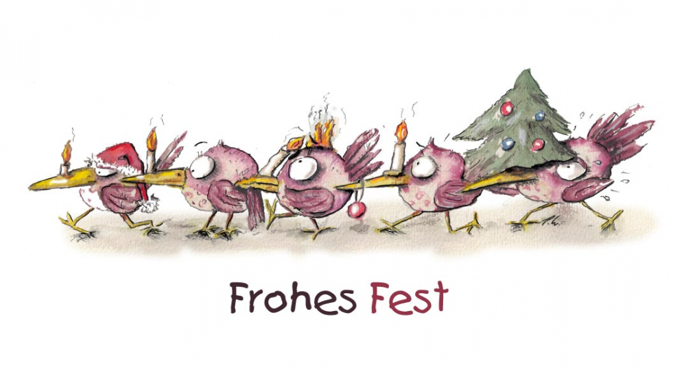 Cartoon: Frohes Fest 1
