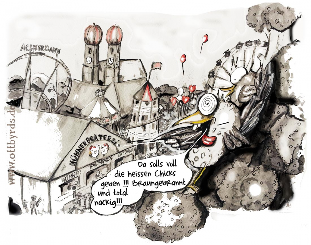 Cartoon: Heisse Chicks 1