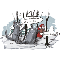 Cartoon: Wölfe unter sich 1