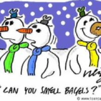 Can you smell bagels?