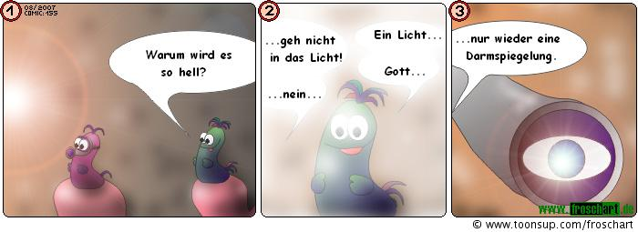Comic: Comic 155 - 'Darmbakterie Harald' 1
