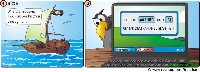 Comic: Comic 203 - 'Herr Peh & Herr Zeh' 1