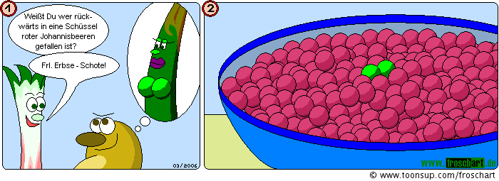 Comic: Comic 009 - 'Fr. Rhabarber & Hr. Kartoffel' 1