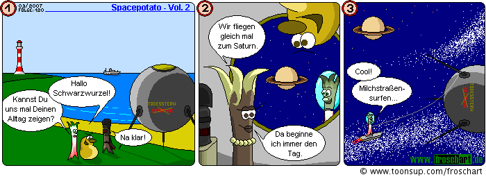 Comic: Comic 120 - 'Fr. Rhabarber & Hr. Kartoffel' 1