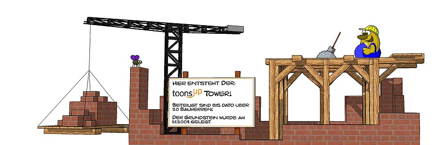 Rate- / Wimmelbild: TOONSUP TOWER 7