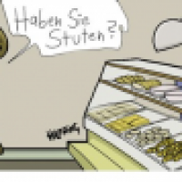 Kommt n Hengst zum Bäcker...