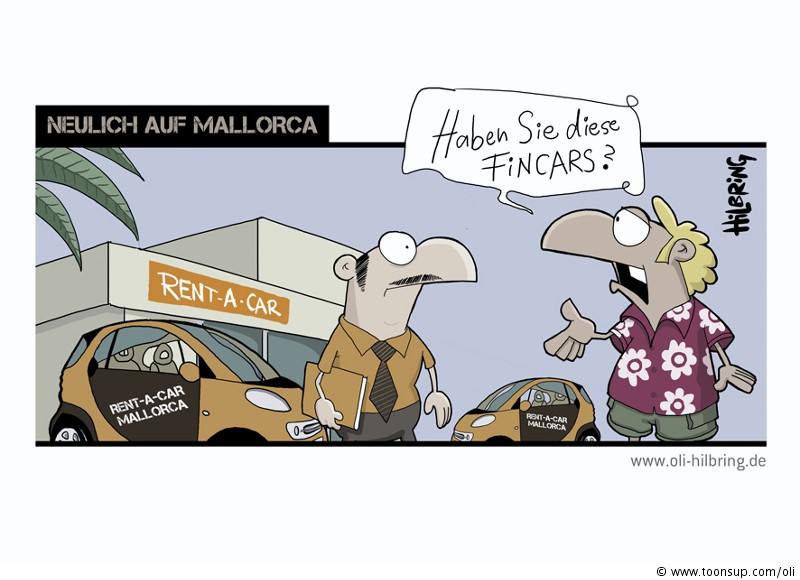 Cartoon: Neulich auf Mallorca 2 1