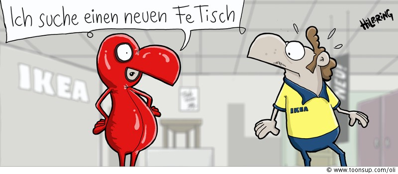 Cartoon: Neulich bei Ikea... 1