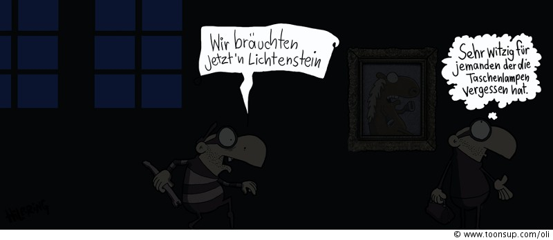 Cartoon: Nachts im Museum... 1