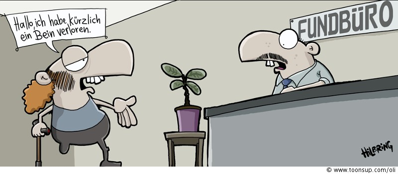 Cartoon: Phantomschmerz... 1