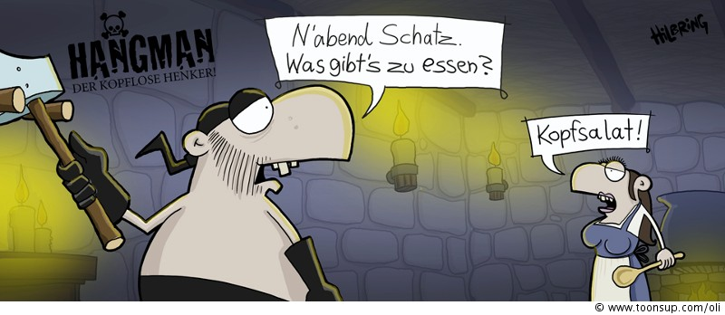 Cartoon: Feierabend... 1
