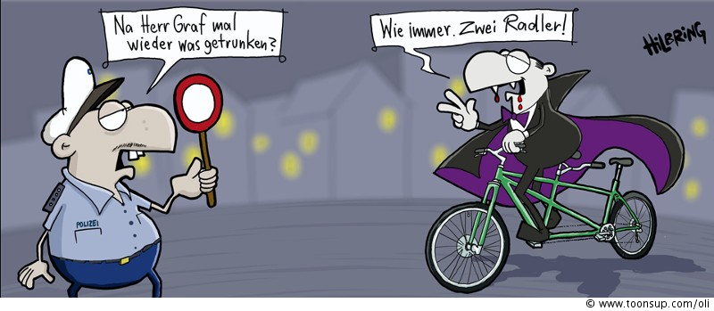 Cartoon: Graf Dracula 1