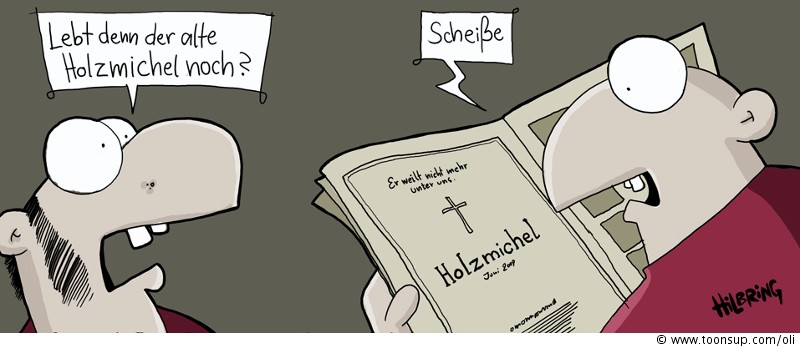 Cartoon: Bierzeltkapellen fragen sich jeden Morgen... 1