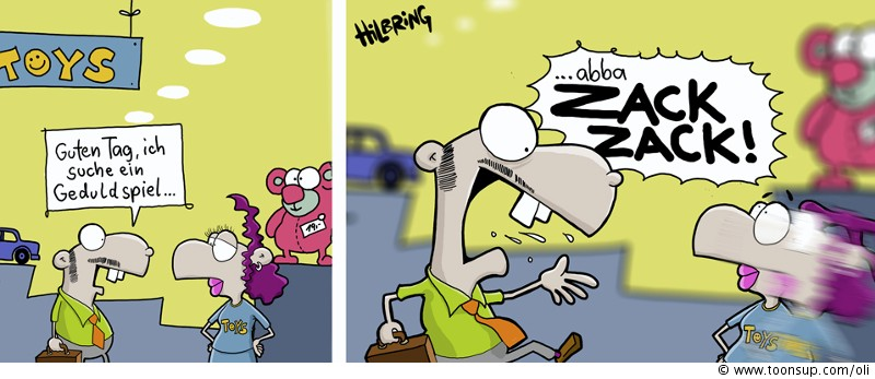 Cartoon: Neulich im Spielzeugladen... 1