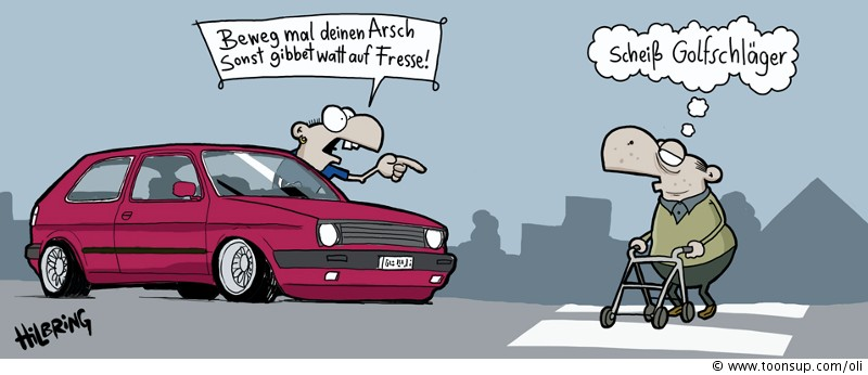 Cartoon: Neulich in Bochum... 1