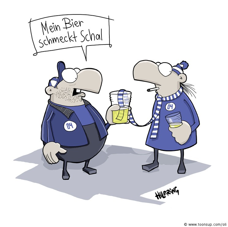Cartoon: Neulich auf Schalke... 1