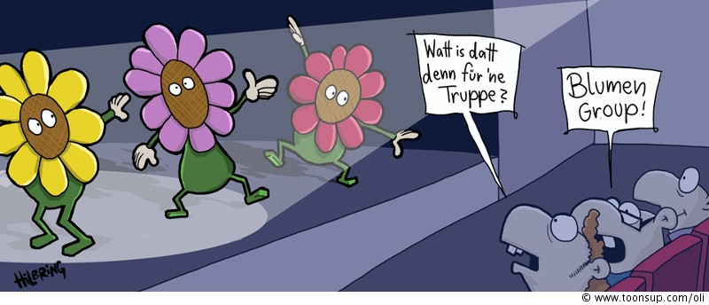 Cartoon: Die neue Show-Sensation vom Broadway... 1