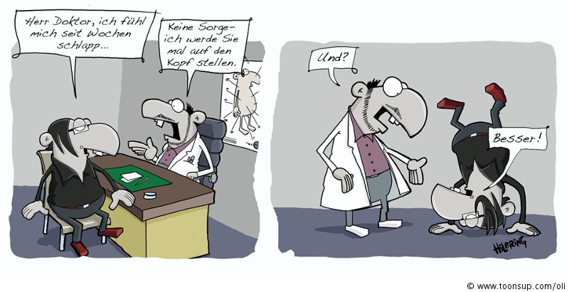 Cartoon: Doktor Winter... 1