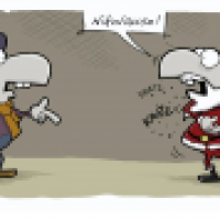 Be first! Der erste Weihnachts-Cartoon!