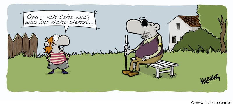 Cartoon: Neulich im Garten... 1