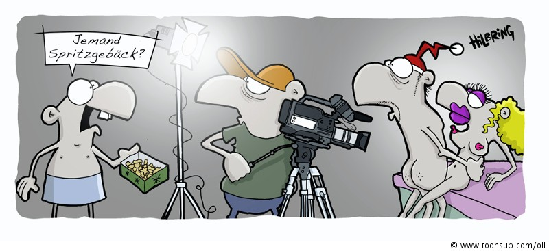 Cartoon: Besinnloses zum Advent... (2) 1