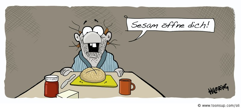 Cartoon: Phlegmatiker... 1