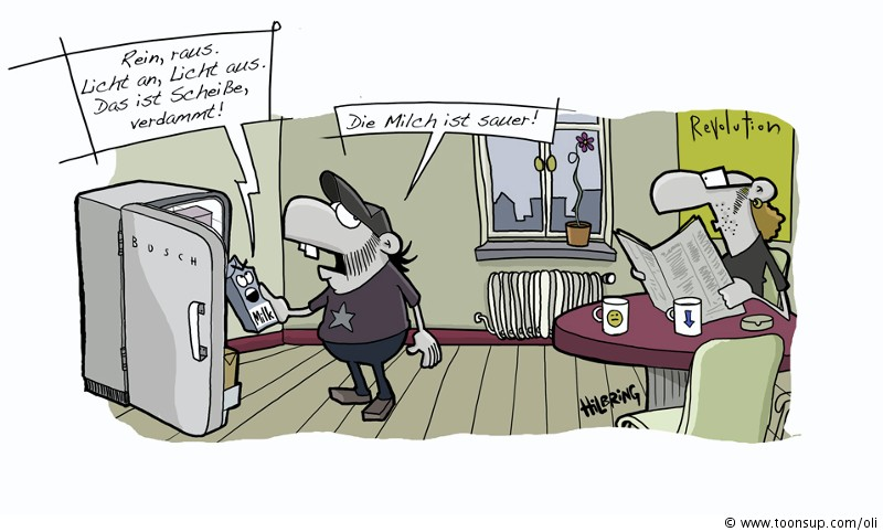 Cartoon: Die Milch machst... 1