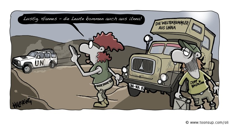 Cartoon: Jenseits von Afrika... 1