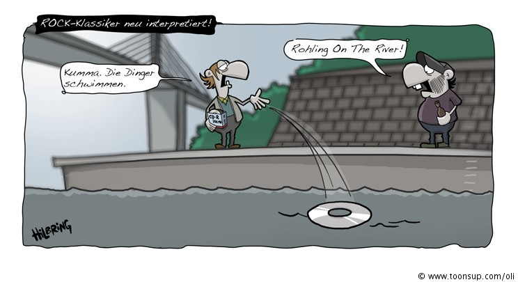 Cartoon: Rock Klassiker neu interpretiert... (5) 1