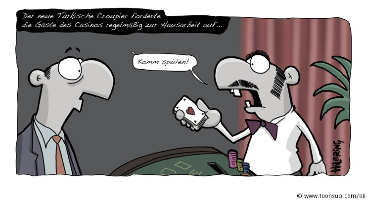 Cartoon: Neulich im Casino... 1