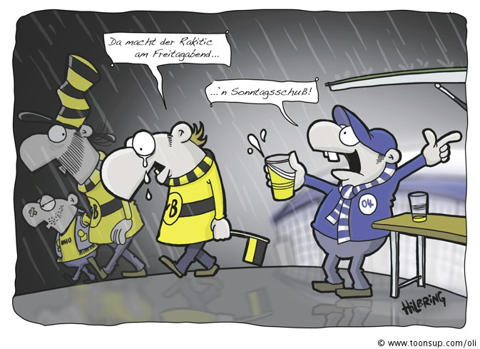 Cartoon: FC Ruhrpott...(6) Derbysieg! 1