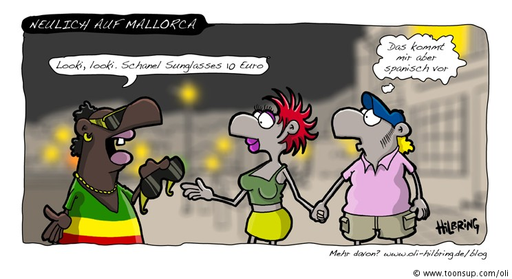 Cartoon: Neulich auf Mallorca... (7) 1