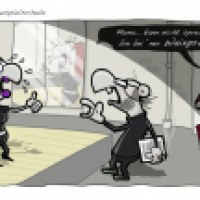 Neulich an der Schauspielschule...