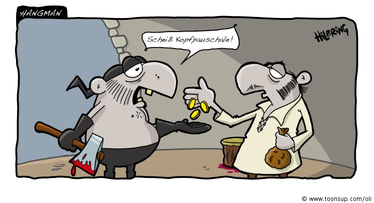 Cartoon: Hangman is back! 1