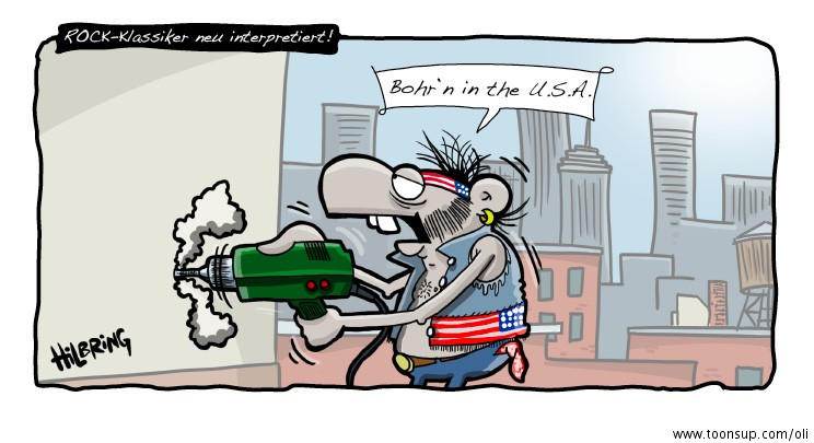 Cartoon: Rockklassiker neu interpretiert... 1