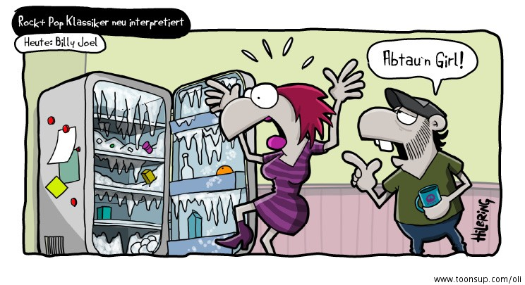 Cartoon: Billi Joel 1