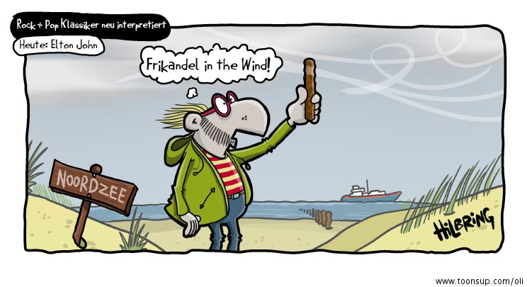 Cartoon: Rockklassiker neu interpretiert... 1