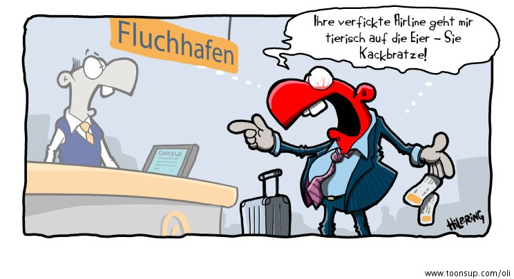 Cartoon: Blutsturz 1