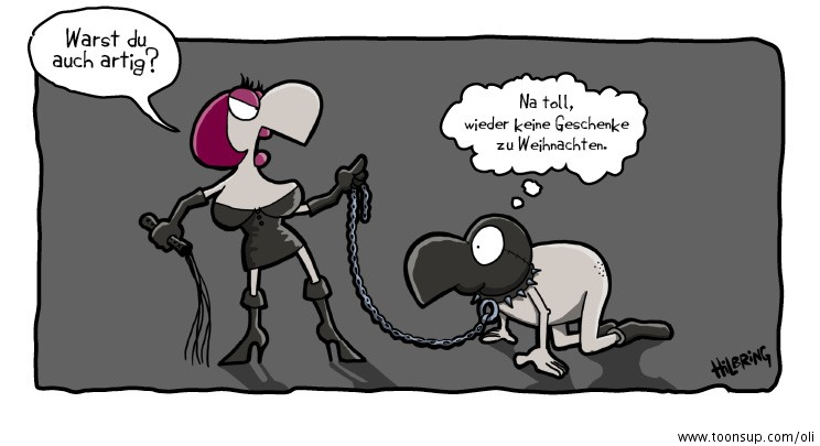 Cartoon: Knecht Ruprecht 1